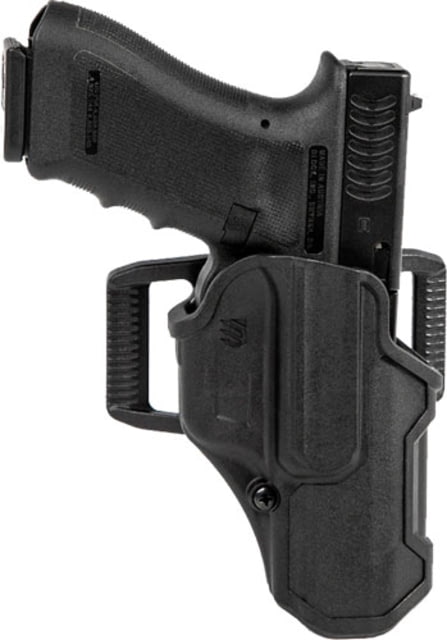 BlackHawk T-Series L2C Compact Holsters Glock 19/Glock 26/Glock 27 Right Hand Matte Black Black