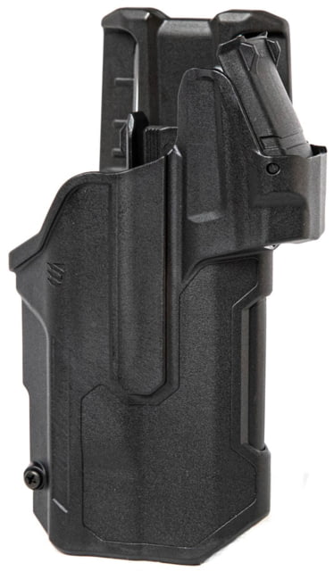 USED BlackHawk T-series L2D LB Black RDS Glock 17/19/22/23/31/32/45/47 w/TRL 1/2 Right Hand Box Plain 44NB00BKR EDEMO1 Used Condition Like New - Blackhawk