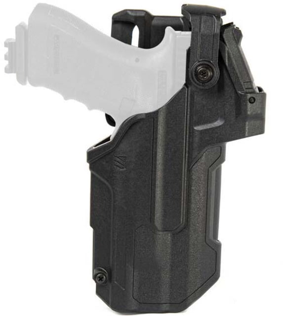 BlackHawk T-Series L3D Light-Bearing RDS Duty Holster Black - Blackhawk