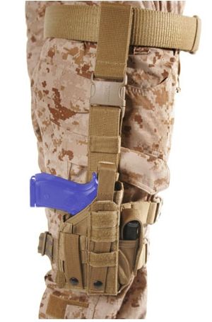BlackHawk Tactical Omega VI Ultra Universal Modular Light Holster Coyote Tan