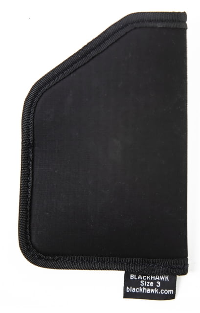 BlackHawk Tecgrip Pocket Holsr Pocket Small Autos .22/.25 ,Black, 40TP01BK by USA Blackhawk Pocket Holsters