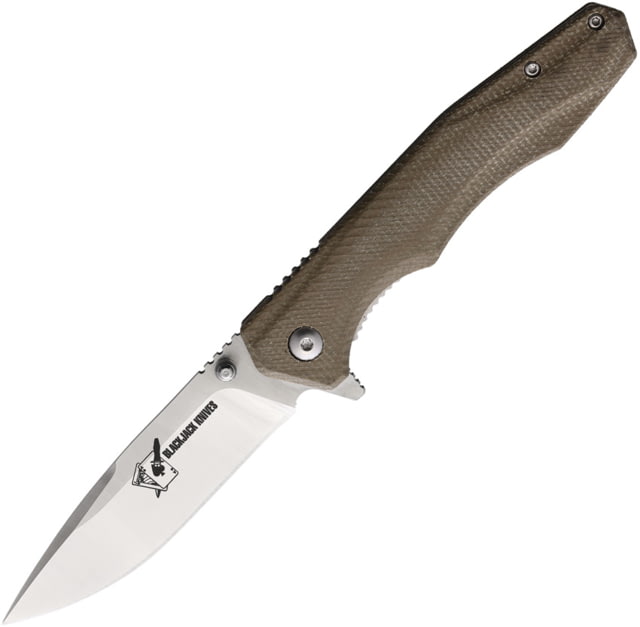 Blackjack Linerlock Tan S35VN - Blackjack
