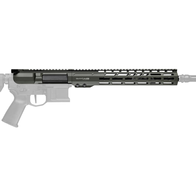 Blackout Defense Complete Dual Taper Lock .223 Wylde Upper Receiver Group Forward Assist 13.9in Mid Green - Blackout Defense