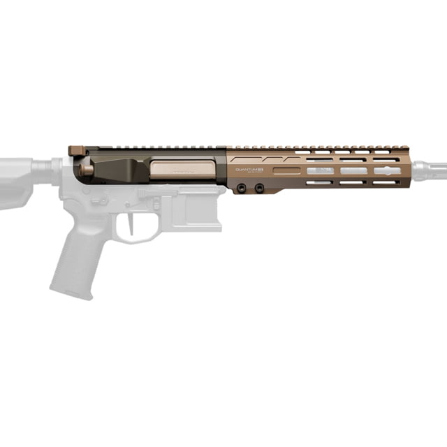 Blackout Defense Complete Dual Taper Lock .300 AAC Upper Receiver Group Slick Side 14.5in Pistol FDE URGDTL300BLK14.5SLKFDE - Blackout Defense