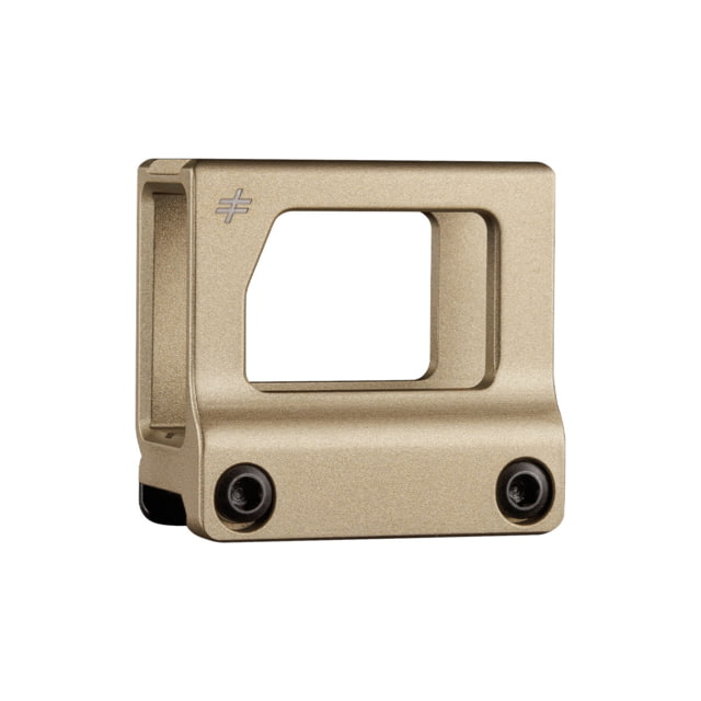 Blackout Defense OneX Aimpoint Micro Riser Mount 2.3in Clear Anocoat Gold - Blackout Defense