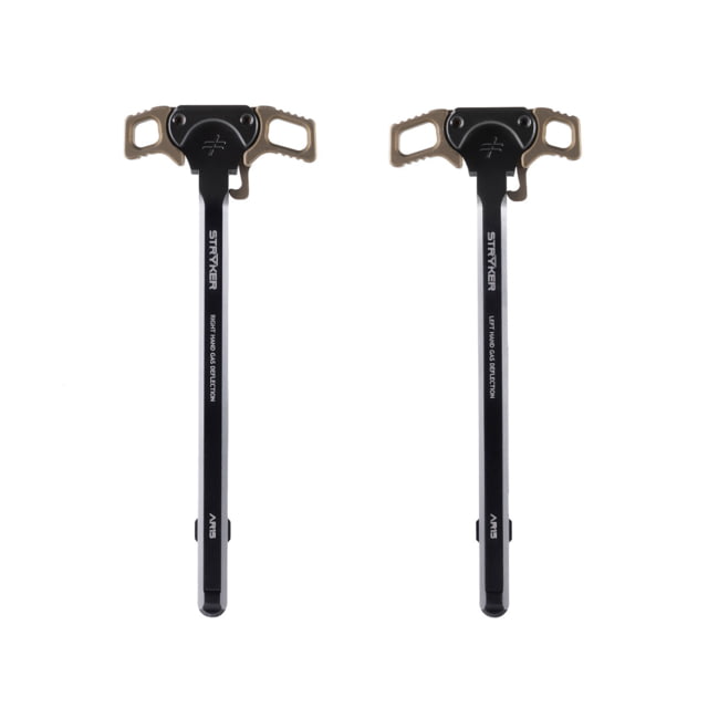 Blackout Defense Stryker Ambi Gas-Deflecting Charging Handle Left-Hand Deflection Compact Lever Burnt Bronze Burnt Bronze - Blackout Defense