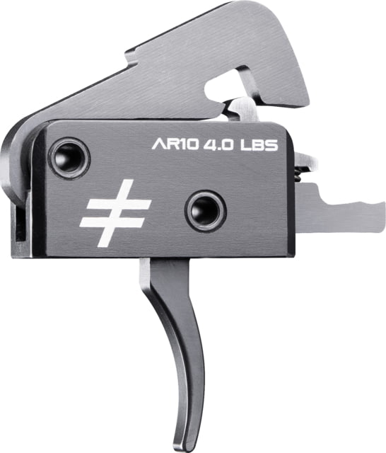 Blackout Defense Zero AR-10 Trigger Curved 4lb Pull Weight Black 92297 - Blackout Defense