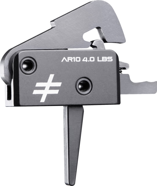 Blackout Defense Zero AR-10 Trigger Flat 4lb Pull Weight Black - Blackout Defense