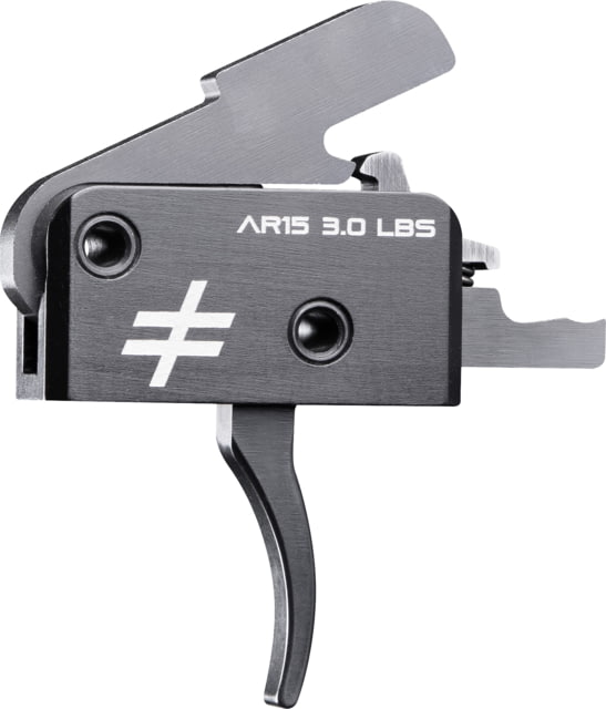 Blackout Defense Zero AR-15 Trigger Curved 3lb Pull Weight Black - Blackout Defense
