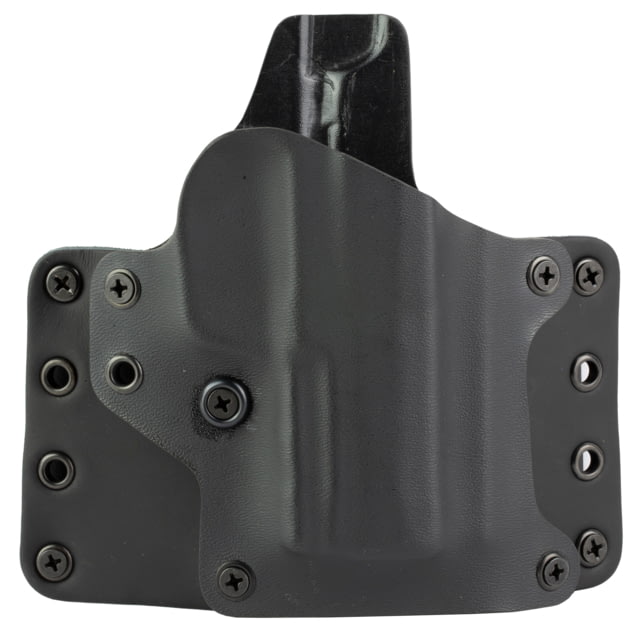 BlackPoint Tactical Leather Wing Leather/Kydex OWB Belt Holster Fits Sig P365 X-Macro Right Hand Black