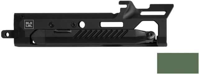 BLK LBL Hellion/VHS-2 Handguard with Integrated Bipod 16in Olive Drab Green - Blk Lbl