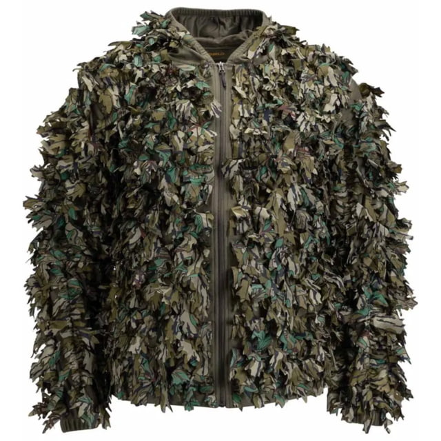 Blocker Outdoors Finisher Leafy Pullover Jacket - Men's Mossy Oak Greenleaf Camo Large/Extra Large
