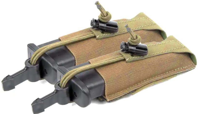 Blue Force Gear AFD Double Pistol Mag Pouch Bullets Forward Coyote Brown - Blue Force Gear