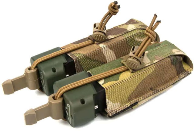 Blue Force Gear AFD Double Pistol Mag Pouch Bullets Forward Multicam