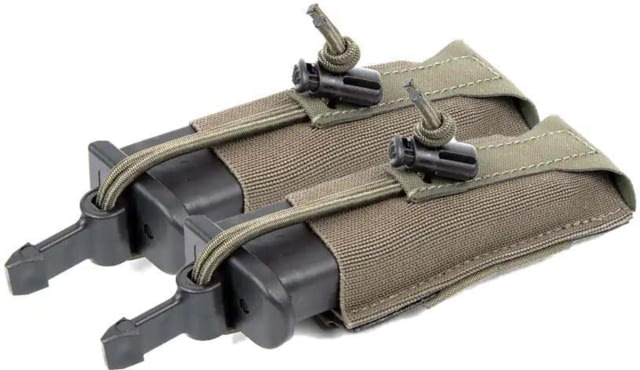 Blue Force Gear AFD Double Pistol Mag Pouch Bullets Forward Ranger Green - Blue Force Gear