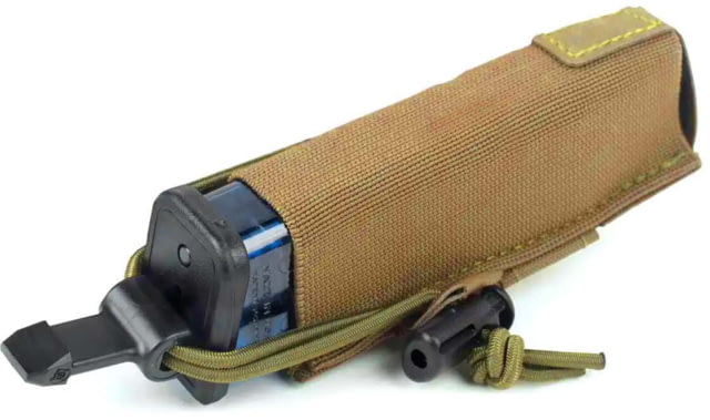 Blue Force Gear AFD Single Pistol Mag Pouch Bullets Forward Coyote Brown - Blue Force Gear