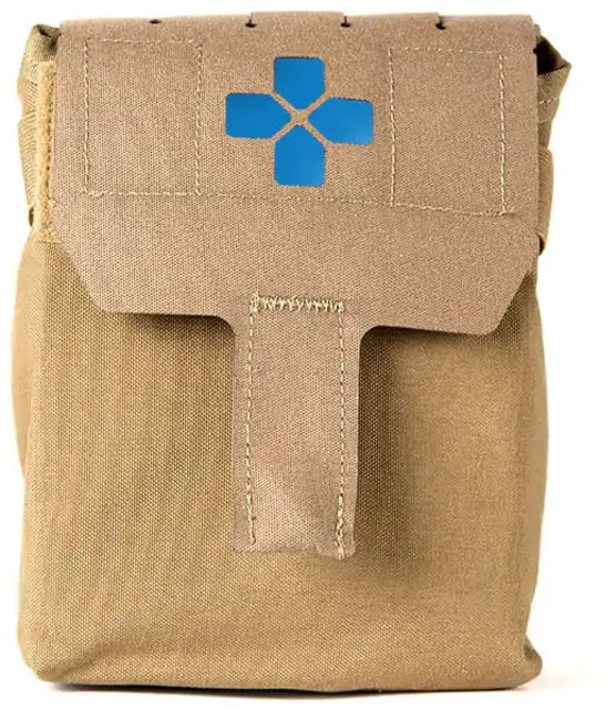 Blue Force Gear Belt Mounted Micro Trauma Kit NOW w/No Contents Coyote Brown BT-TKN-EMPTY-003-CB - Blue Force Gear