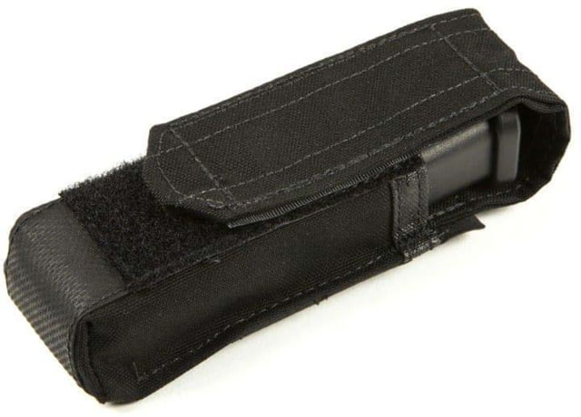 Blue Force Gear Helium Whisper Single M4 Mag Pouch with Flap 3 Cells Black - Blue Force Gear