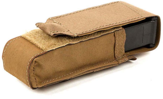 Blue Force Gear Helium Whisper Single M4 Mag Pouch with Flap 3 Cells Coyote Brown - Blue Force Gear