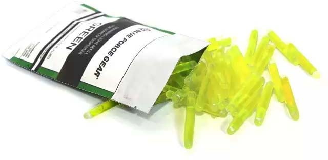 Blue Force Gear MARCO Training Light Refill Pack 30 light sticks Green