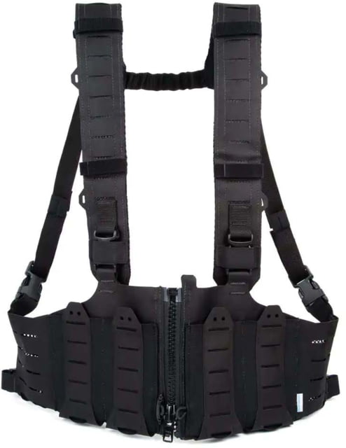 Blue Force Gear RACKminus SAV-2 Chest Rig Ten-Speed M4 Mag Pockets Black - Blue Force Gear