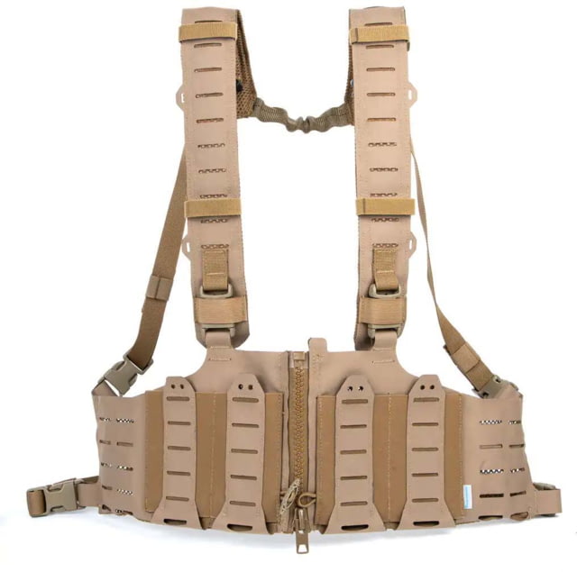 Blue Force Gear RACKminus SAV-2 Chest Rig Ten-Speed M4 Mag Pockets Coyote Brown - Blue Force Gear