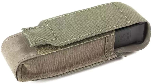 Blue Force Gear Single Pistol Mag Pouch w/Flap Ranger Green - Blue Force Gear