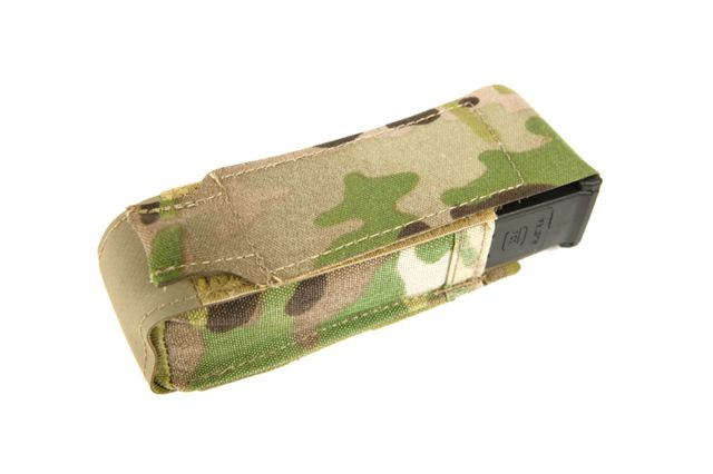 Blue Force Gear Single Pistol Mag Pouch With Flap Multicam
