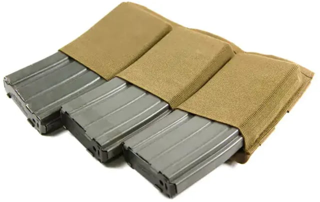 Blue Force Gear Ten-Speed Cummerbund Flap, Triple M4, Coyote Brown, FLAP-TSP-M4-3-SB-CB by USA Blue Force Gear Rifle Magazine Pouches