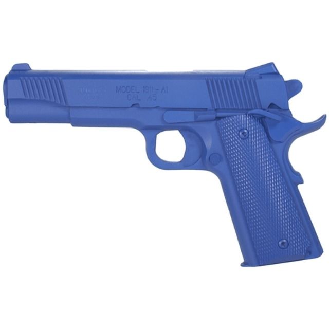 Blueguns Springfield Armory 1911A1 Training Guns Weighted No Light/Laser Attachment Handgun Blue - Blueguns