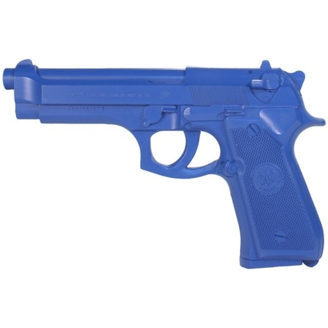 Blueguns Beretta 92F Training Guns Weighted No Light/Laser Attachment Handgun Blue - Blueguns
