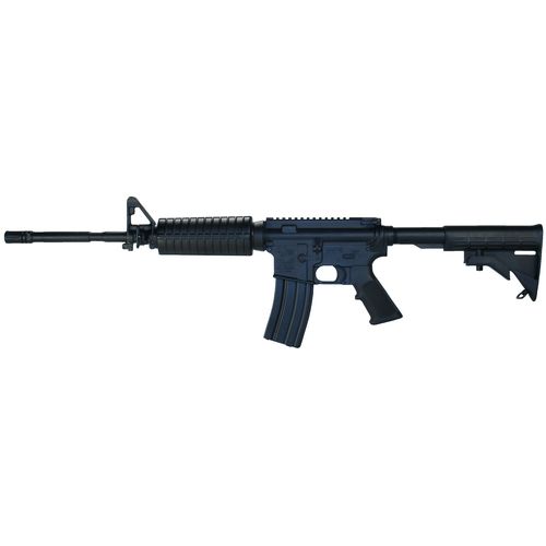 Blueguns Colt M4 Training Guns Not Weighted No Light/Laser Attachment Rifle Black Flat Top Open Stock - Blueguns