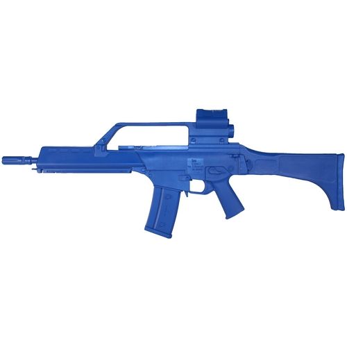 Blueguns Heckler & Koch G36KE Training Guns Weighted No Light/Laser Attachment Rifle Blue - Blueguns
