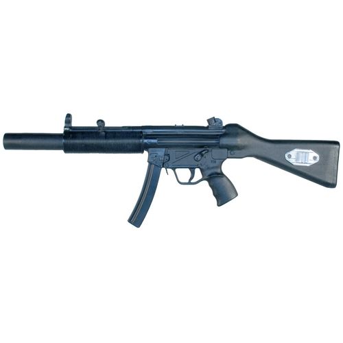 Blueguns Heckler & Koch MP5 SD Training Guns Weighted No Light/Laser Attachment Rifle Black - Blueguns
