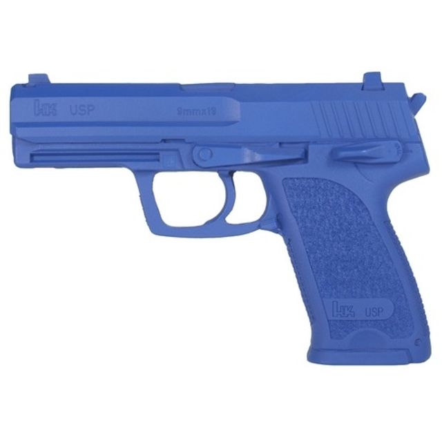 Blueguns Heckler & Koch USP 9mm Training Guns Weighted No Light/Laser Attachment Handgun Blue - Blueguns
