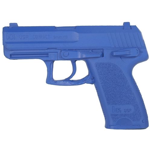 Blueguns Heckler & Koch USP Compact 9mm Training Guns Weighted No Light/Laser Attachment Handgun Blue - Blueguns