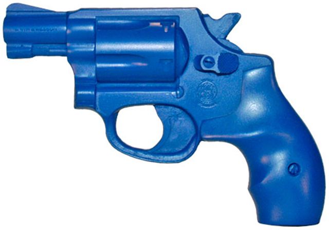 Blueguns Smith & Wesson S&W J Frame Training Guns Weighted No Light/Laser Attachment Handgun Blue - Blueguns