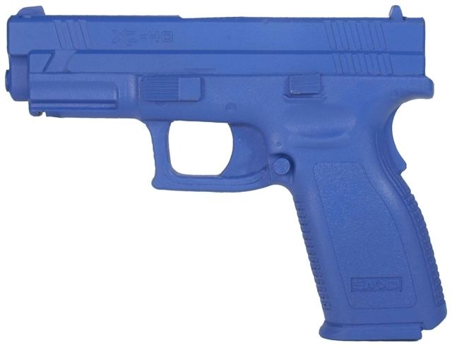 Blueguns Springfield Armory XD .40 S&W Training Guns Not Weighted No Light/Laser Attachment Handgun Blue 4in - Blueguns