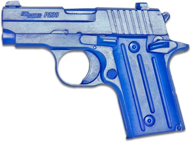Blueguns SIG Sauer P238 Training Guns Not Weighted No Light/Laser Attachment Handgun Blue - Blueguns