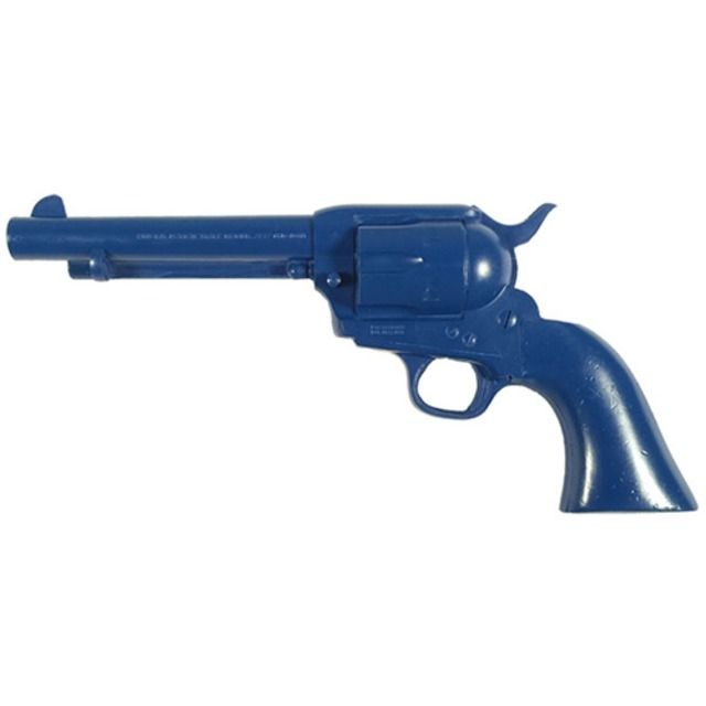 Blueguns Period Weapon Single Action Revolver Training Guns Not Weighted No Light/Laser Attachment Revolver w/5.5in Barrel Blue - Blueguns