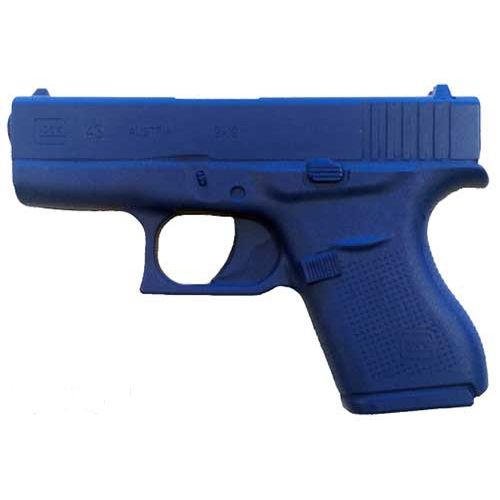 Blueguns Glock 43 Training Guns Unweighted w/o Light/Laser Attachment Handgun Blue - Blueguns