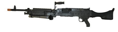 Blueguns FN Herstal M240 Training Guns Not Weighted No Light/Laser Attachment Rifle Black - Blueguns