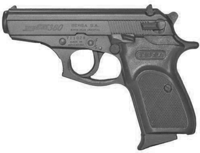 Blueguns Bersa Thunder 380 Training Guns Not Weighted No Light/Laser Attachment Handgun Black - Blueguns