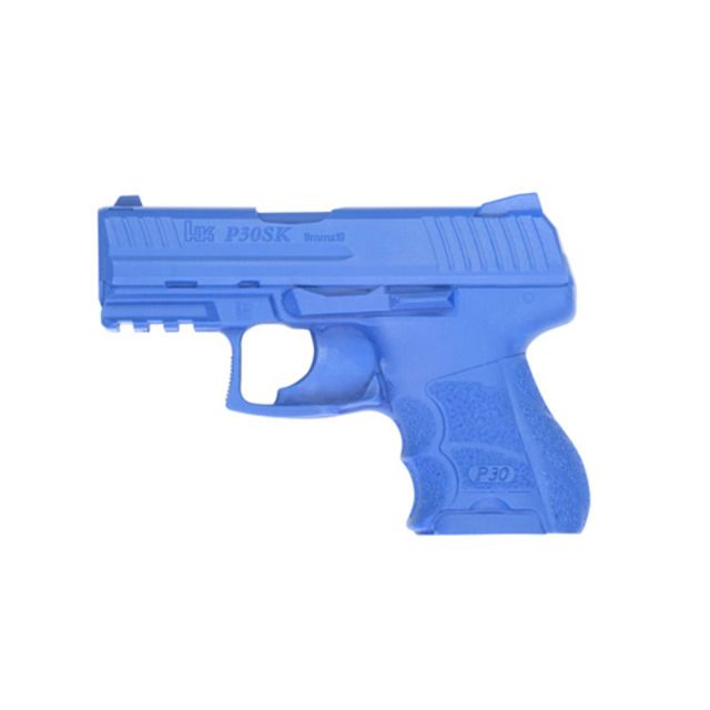 Blueguns Heckler & Koch P30SK Training Guns Weighted No Light/Laser Attachment Handgun Blue - Blueguns