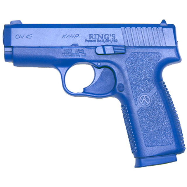 Blueguns Kahr Arms CW45 Training Guns Weighted No Light/Laser Attachment Handgun Blue - Blueguns