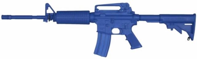 Blueguns Colt M4 Training Guns Not Weighted No Light/Laser Attachment Rifle Adjustable Stock Non-Weighted Blue - Blueguns