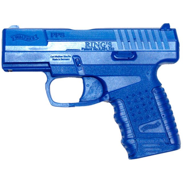 Blueguns Walther PPS Training Guns Weighted No Light/Laser Attachment Handgun Blue - Blueguns