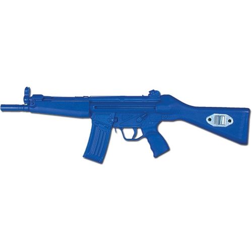 Blueguns Heckler & Koch HK53 Training Guns Weighted No Light/Laser Attachment Rifle Blue - Blueguns