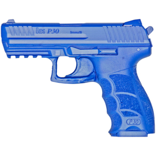Blueguns Heckler & Koch P30 Training Guns Weighted No Light/Laser Attachment Handgun Blue - Blueguns