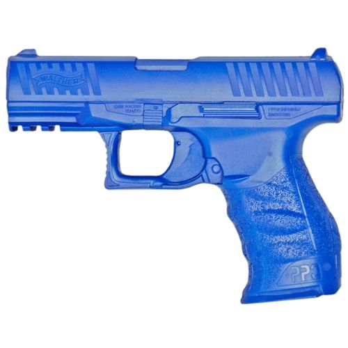 Blueguns Walther PPQ 9mm Training Guns Unweighted w/o Light/Laser Attachment Handgun Blue - Blueguns